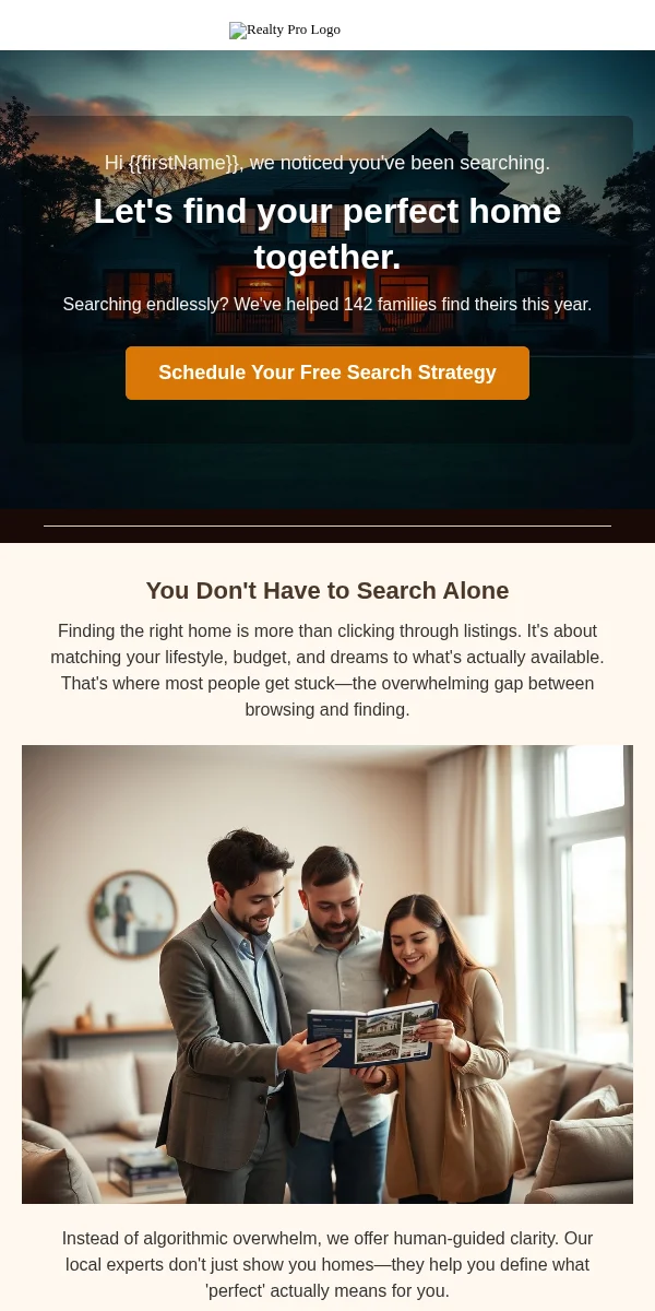 Browse Abandonment Email Template for Real Estate