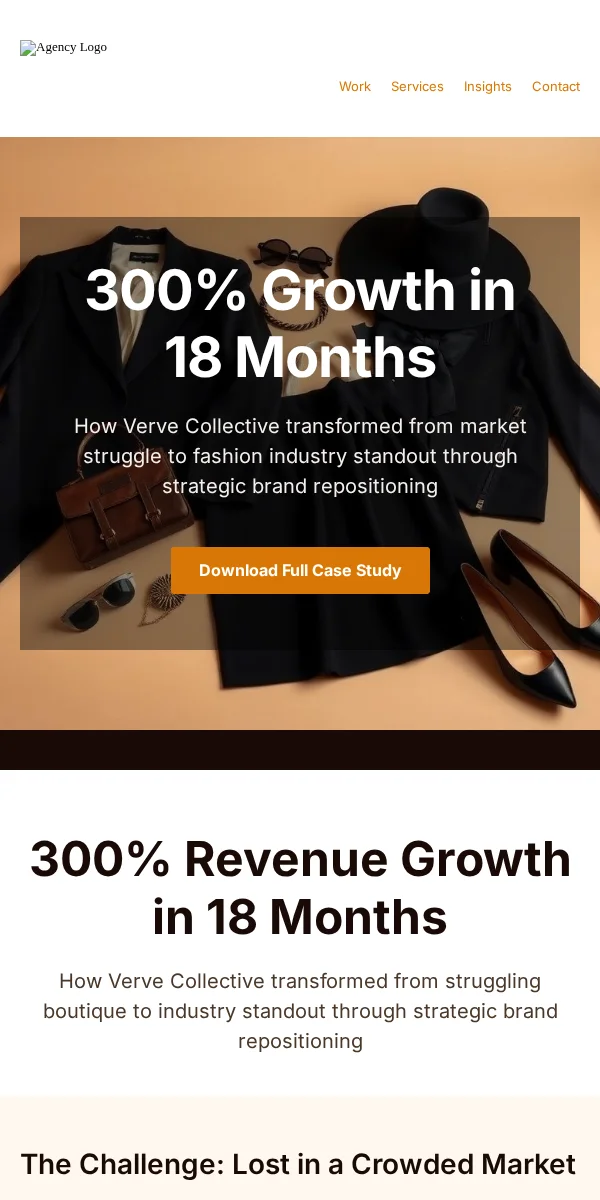 case study email template for fashion brands