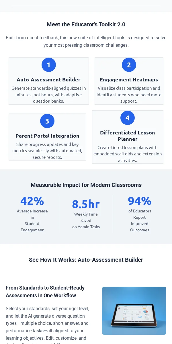 new arrival email template for education