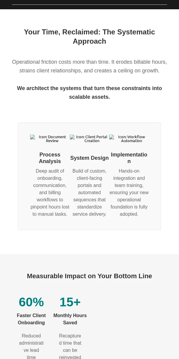 onboarding email template for professional services