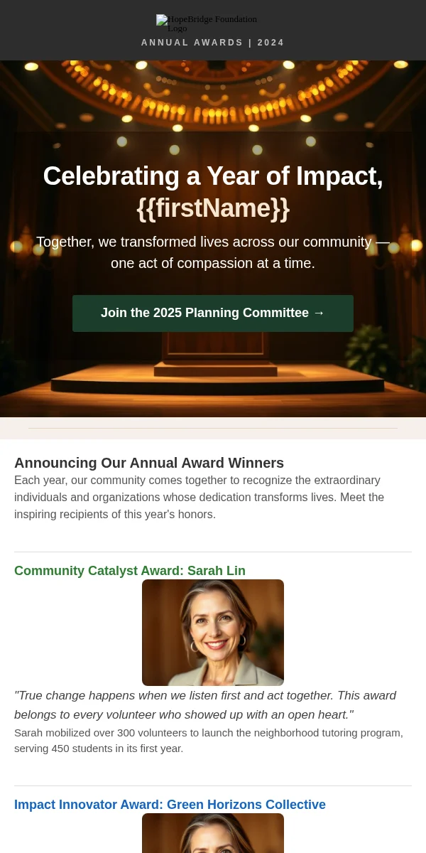 Press Release Email Template for Nonprofit Charity