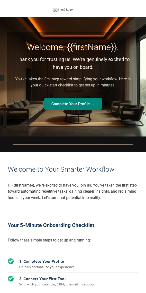 Thank You Email Template for SaaS Software