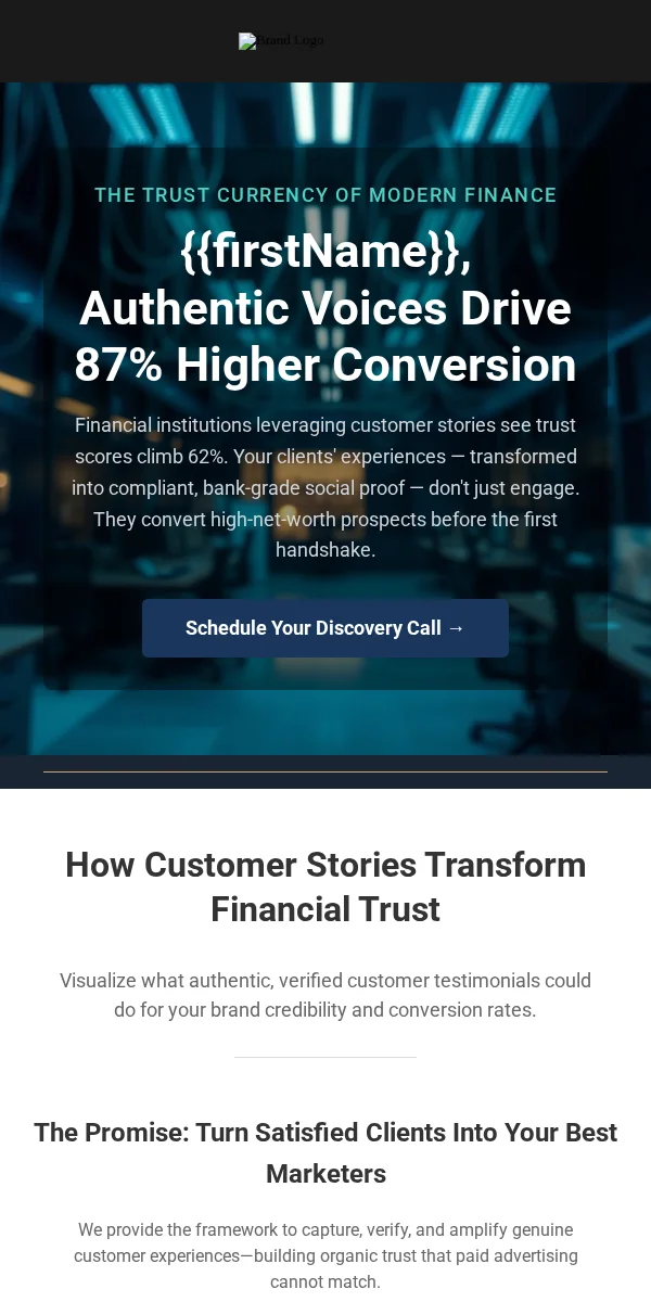 UGC Request Email Template for Finance Banking